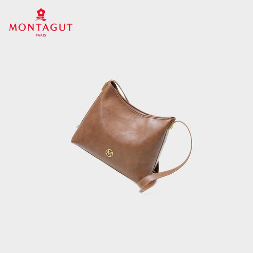 梦特娇女士时尚休闲单肩包腋下包通勤大容量手提包 商品图4