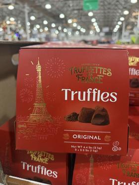 到手价238元 Truffettes乔慕黑松露巧克力2KG 美国代购，无中文标签，介意慎拍