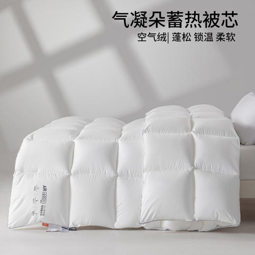 【气凝朵蓄热被芯】秋冬保暖被芯仿生绒被芯加厚双人被子酒店民宿冬被 商品图0