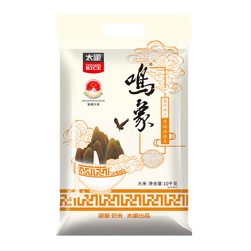 鸣象尊桂油粘米10KG