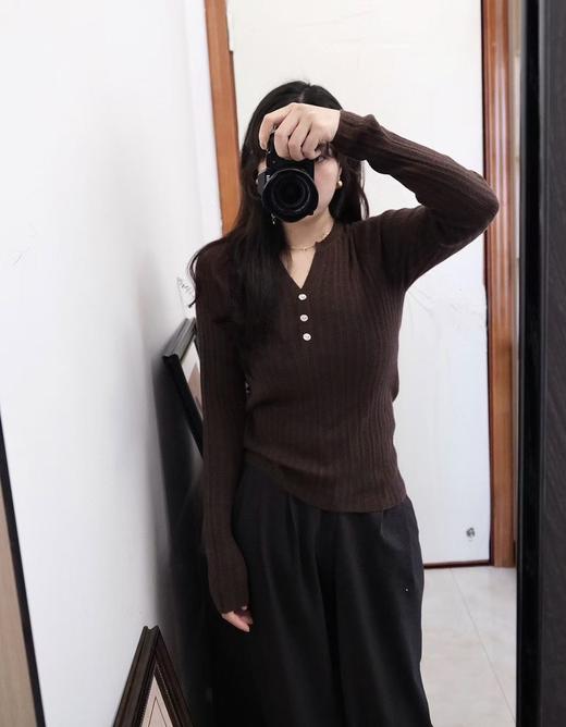 高品质款！小禾家100羊毛针织亨利衫！ 商品图7