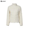 波顿女士秋冬季短款米杏色拼接高端石墨烯保暖羽绒服LC759324 商品缩略图5