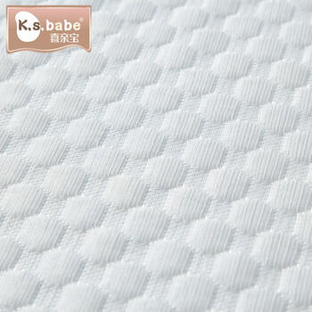 喜亲宝婴儿床单新生儿冰豆豆凉垫宝宝幼儿园午睡床单【120*70】蓝色 商品图6