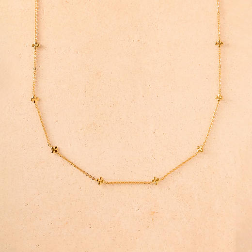 在途4周到｜Agapee-Laura-金色 四叶草 颈链［法国设计师］ 商品图1