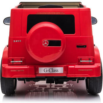 贝瑞佳儿童电动车四轮汽车奔驰大G遥控小孩玩具车可坐人双驱宝宝礼物 商品图2