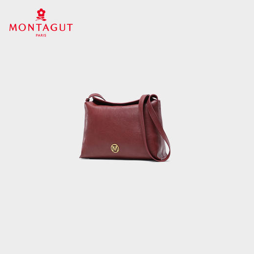 梦特娇女包女士时尚超纤腋下Hobo包百搭休闲单肩斜挎饺子包通勤包 商品图8