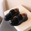 回力（Warrior）儿童皮鞋中大童校园亮面演出鞋英伦风单鞋 WPD(WZ)-0227 黑色 33 商品缩略图1