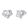 卡蒂罗KADER 心动频率耳钉 925银梦幻爱心大颗闪锆氛围感设计耳饰 精致俏皮甜美可爱配饰闪耀吸睛 商品缩略图0