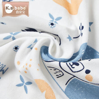 喜亲宝幼儿园夏凉被被套儿童被子套婴儿被罩宝宝豆豆150*120cm天空之城 商品图7