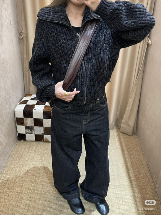 2510403    le** 羊毛 羊驼毛 开衫毛衣外套 商品图13