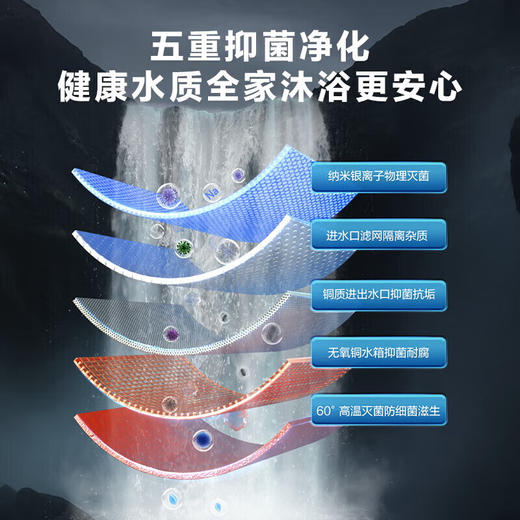 海尔【FXE】16升燃气热水器天然气 温感水伺服恒温 家用智能热水器 JSQ31-16FXE-FJXGU1 16L 五重净化抑菌+五段微火控温 FXE 商品图7