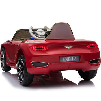 贝瑞佳（BeRica）儿童电动车四轮汽车宾利授权遥控男女小孩玩具车可坐人宝宝礼物 商品图1