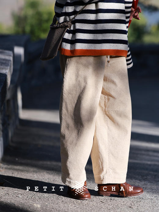 PETIT SCHAN小闪 SHO#004 Wander far and wide 走四方 意大利进口复古水洗植鞣马皮系带皮鞋 商品图2