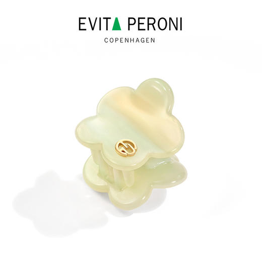 品牌直发 EVITA PERONI 花朵迷你抓夹 薄荷青/宝石红 商品图6