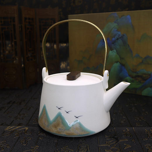 万里江山复古茶具 送礼品高档 茶具礼盒装 商品图4