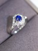 0.64ct刻面蓝宝石戒指 商品缩略图2