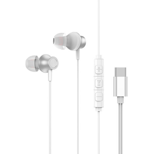 全兼容入耳式type-c耳机数字解码线控耳机x58t 商品图2