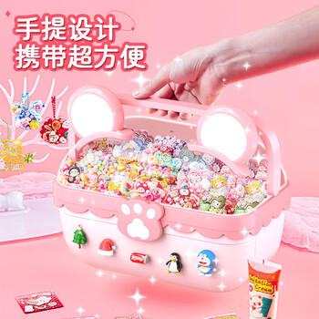 贝比童话 流沙卡砖咕卡奶油胶全套工具套装玩具女孩生日礼物DIY手工贴纸画 商品图4