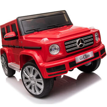 贝瑞佳儿童电动车四轮汽车奔驰大G遥控小孩玩具车可坐人双驱宝宝礼物 商品图5