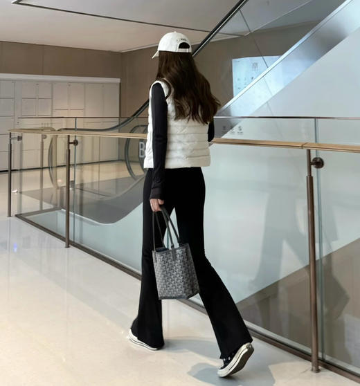 lu同款一体加绒喇叭裤102109 商品图7