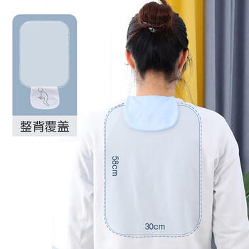 弗曼途 隔汗巾成人吸汗巾纯棉运动大号孕产妇老人透气垫背巾6层纱布加厚 商品图7