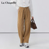 会员福利【高克重/显瘦弯刀裤】拉夏贝尔/La Chapelle宽松阔腿百搭香蕉库高腰显瘦显腿直弯刀裤牛仔裤 商品缩略图4