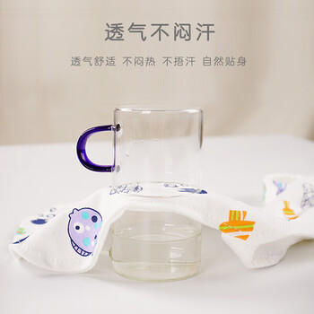 9i9婴儿肚兜夏季纯棉护肚宝宝肚围新生儿睡觉可调节睡袋0-1岁蜜蜂 商品图7