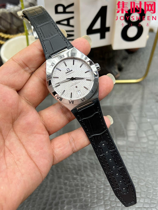 欧米茄 VS第五代星座系列 曼哈顿星座 绸缎面 男士腕表 丹东8900一体机 商品图8