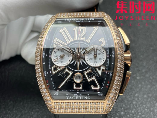 新款法穆兰 法兰克穆勒满天星 FM Vanguard Yachting V45游艇计时系列 V45计时款 男士腕表 商品图2