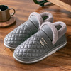 【防水棉拖鞋】冬季新款包跟室内棉鞋 家居老年人皮面加绒棉鞋 男女外穿 商品缩略图5