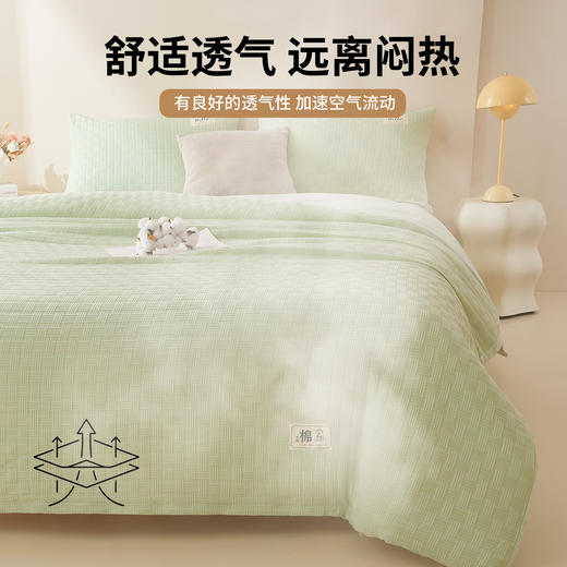 【被套可拆卸清洗】华夫格可拆洗新疆棉花被 冬被春秋被被芯 商品图2