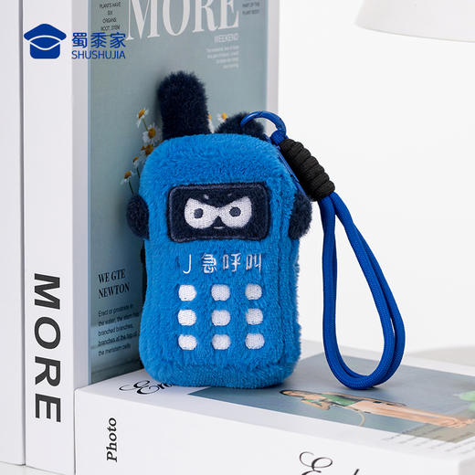 【实付满199送钥匙扣】【毛绒对讲机挂件】创意包包毛绒挂件男女手机挂零钱包饰钥匙扣儿童毛绒玩具 商品图7