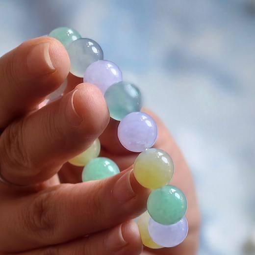 糖果色多宝翡翠手串 商品图0