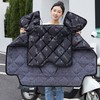 新款冬季电动车挡风被冬加厚加绒电瓶车防风被保暖摩托车防寒通用 商品缩略图2