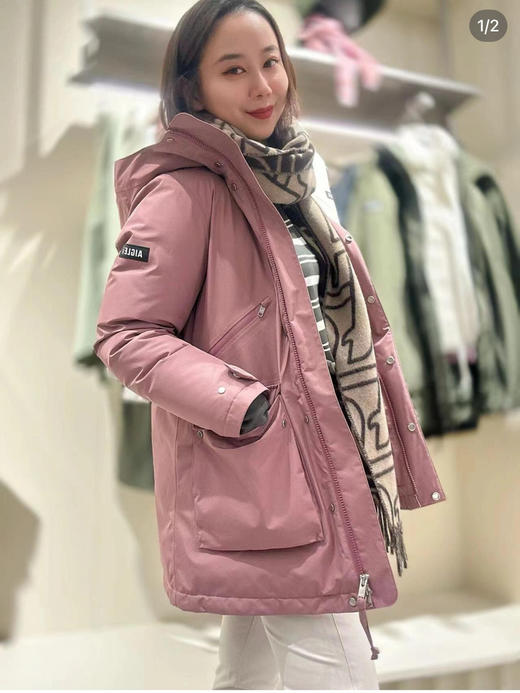 【开放日忙 秒杀价已调 直接拍】小高 黑标系列 戈尔女士户外工装收腰鹅绒服 羽绒服 商品图12