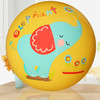 费雪（Fisher-Price）儿童玩具球 宝宝小皮球拍拍球22cm(黄色 赠打气筒)生日礼物礼品 商品缩略图3