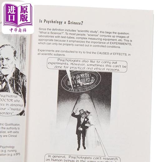 预售 【中商原版】心理学图画认识指南 Introducing Psychology A Graphic Guide 英文原版 Nigel Benson 科普读物 商品图2
