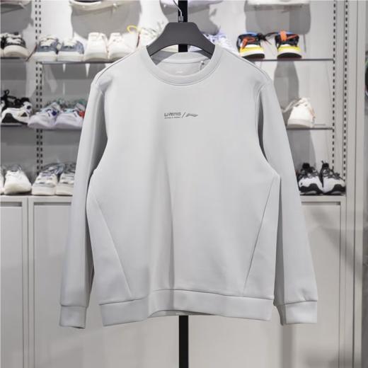 李宁男子2025套头运动卫衣AWDV119-7 商品图0