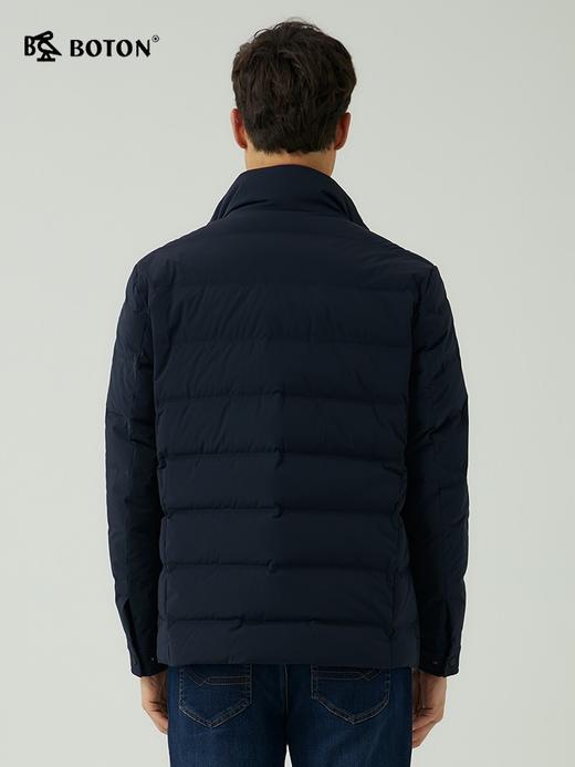 [弹力舒适]波顿男士冬季休闲灵活合身立领白鸭绒常规款羽绒服MC818523 商品图1
