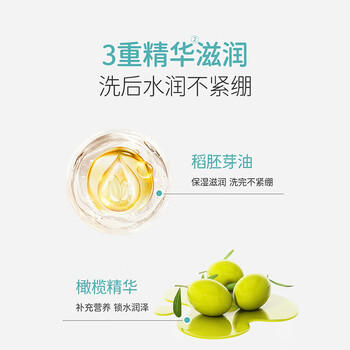 郁美净儿童沐浴露鲜奶温和补水牛奶精华滋润保湿泡泡浴宝宝沐浴露1kg 商品图6