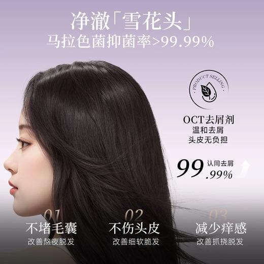 【告别油塌屑枯】玖瑟 红没药醇多肽蓬松修护去屑洗发精华乳 专研多肽面护级养头皮 深层滋养 去油去屑 防断发 修护发丝 蓬松轻盈 450g/瓶 商品图3