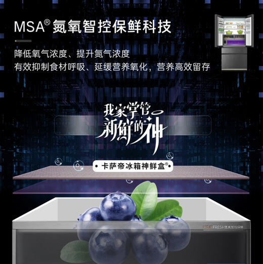 卡萨帝（Casarte）冰箱 BCD-600WGCFDA4DMU1 商品图7