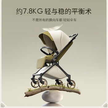 DearMom婴儿推车罗马假日双向折叠可坐可躺轻便高景观带减震手推车 Max 商品图7