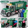 贝比童话美式环卫车按压打气儿童玩具惯性垃圾车仿真汽车男孩0-6岁生日礼 商品缩略图0