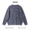 42639SDSA男士秋冬新款痞帅男装轻奢小香风立体撞色纽扣圆领开衫毛衣 商品缩略图5