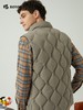 [防风防水]波顿男士秋冬季挺括显气质立领白鸭绒菱形羽绒马甲MC819523 商品缩略图2