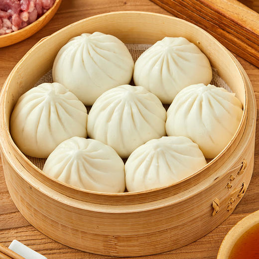 【秒杀59.9到手❗️70个🔥鲜肉小笼包】甄选品质原料制作，颗颗饷满多汁「香气四溢」制作简单小自变大厨，皮薄酱肉包子加热即食半成品L-d 商品图2