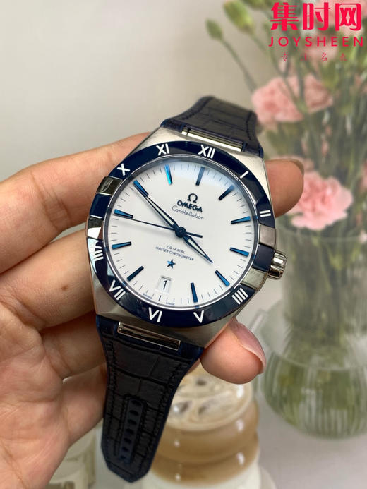 欧米茄 VS第五代星座系列 曼哈顿星座 白盘蓝针 男士腕表 丹东8900一体机 商品图2