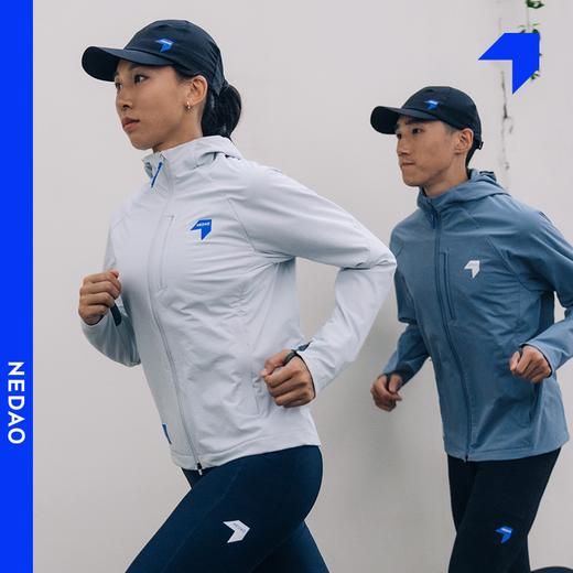 NEDAO内道新品云绒带帽软壳女防风保暖连帽跑步运动户外外套 商品图0