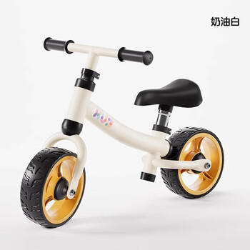 可优比（KUB）儿童滑步车1-3岁儿童平衡车滑行学步宝宝溜溜车滑行车 奶油白 商品图6